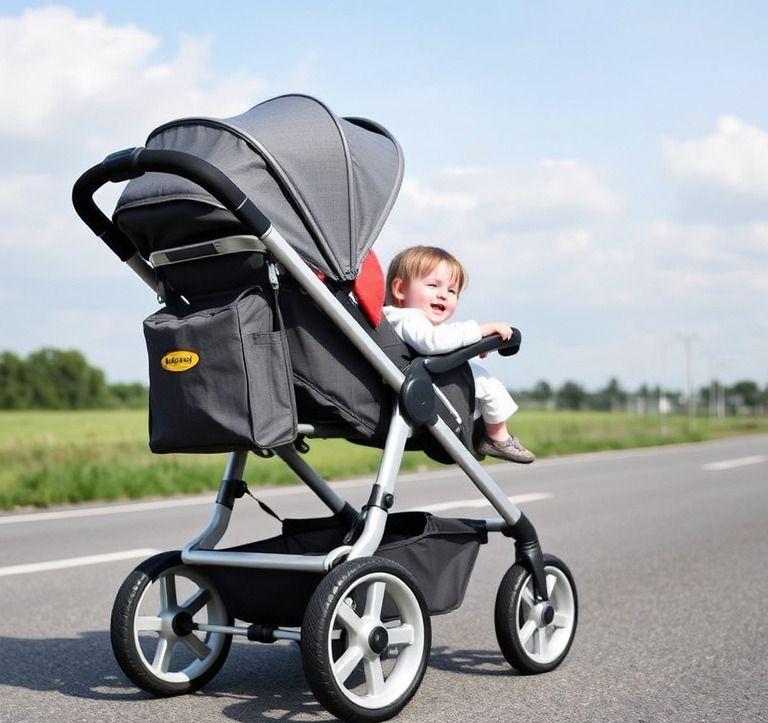 kinderwagen große räder