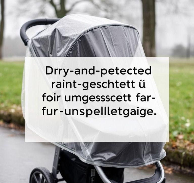 regenschutz für kinderwagen